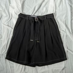 「予約商品」FLARE SHORTS (BLACK)
