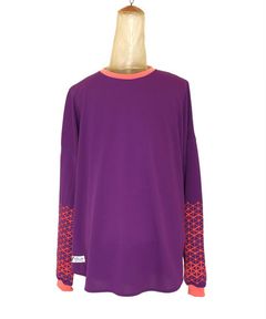 GEOMETRIC PATTERN L-SLEEVE c/#4 PURPLE