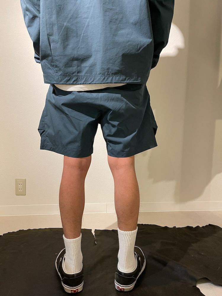 WILDTHINGS x POLIQUANT PROTECTED COMMON UNIFORM S/L PANTS // SOLOTEX®FIBER THE SPECS / ショートパンツ（Silver Navy）