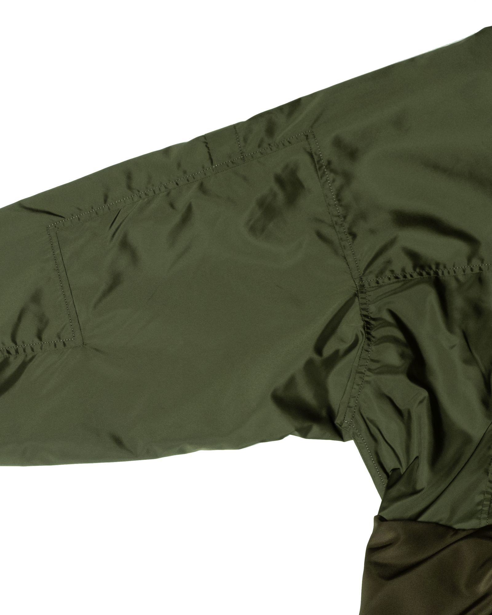 「予約商品」ALICE-PACKS W-ZIPPER WIDE HOODED JACKET / col: KHAKI