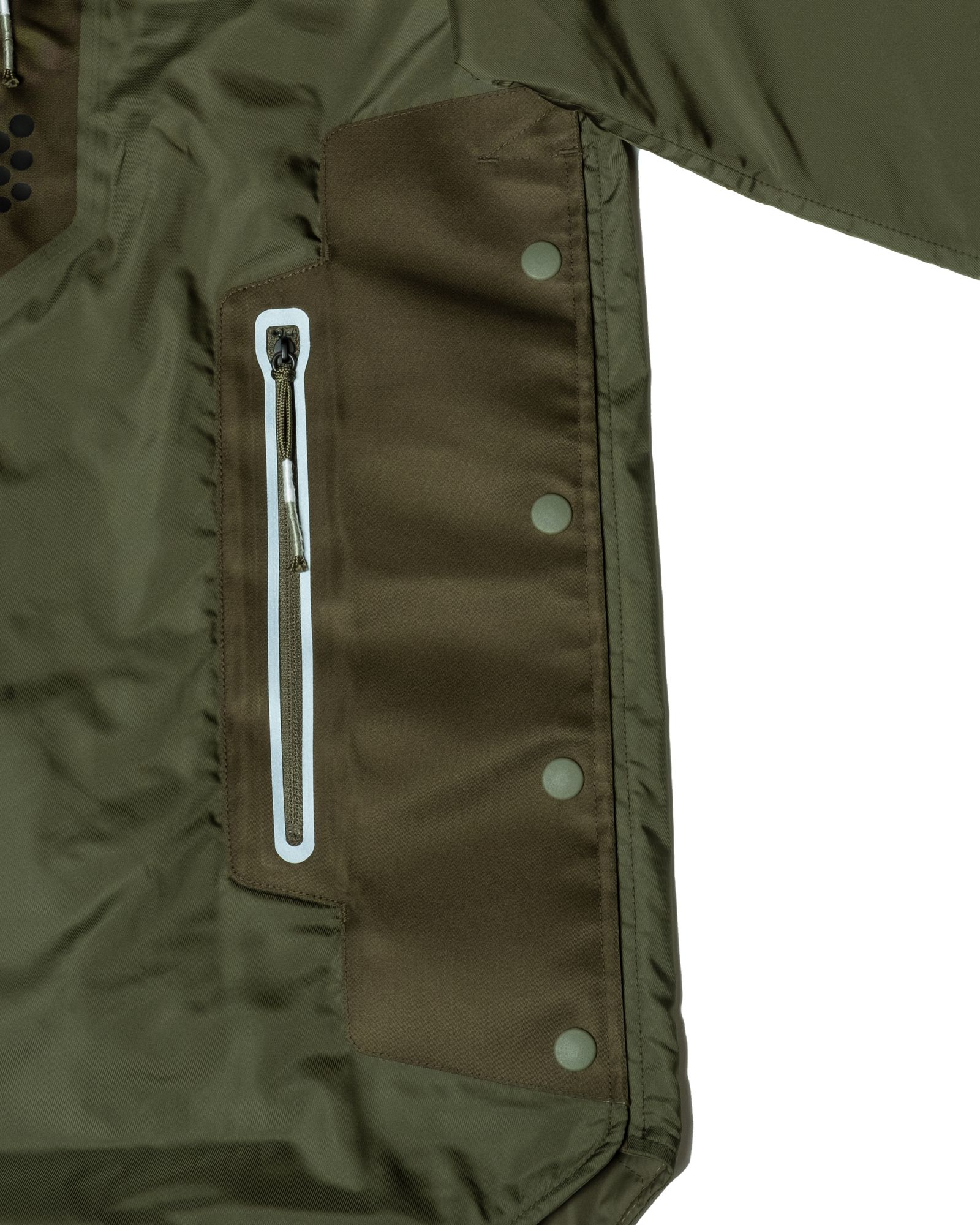 「予約商品」COLLARLESS OVERSIZED LONG PADDING COAT / col: KHAKI