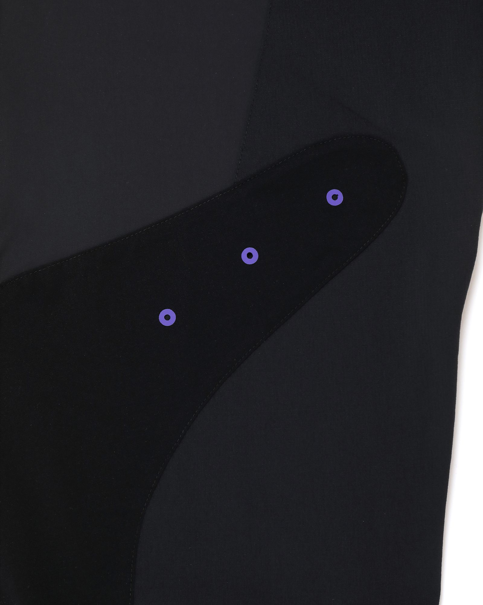 「予約商品」ONE-PLEATS NYLON PANTS # c/BLACK