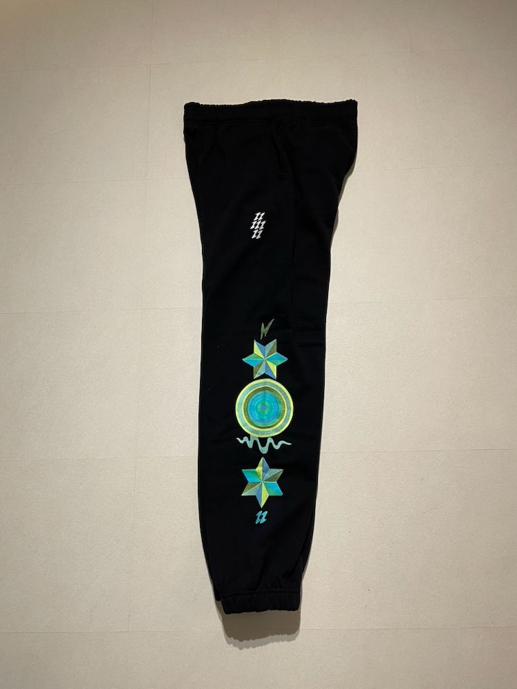 ウロボロス スウェットパンツ BLACK