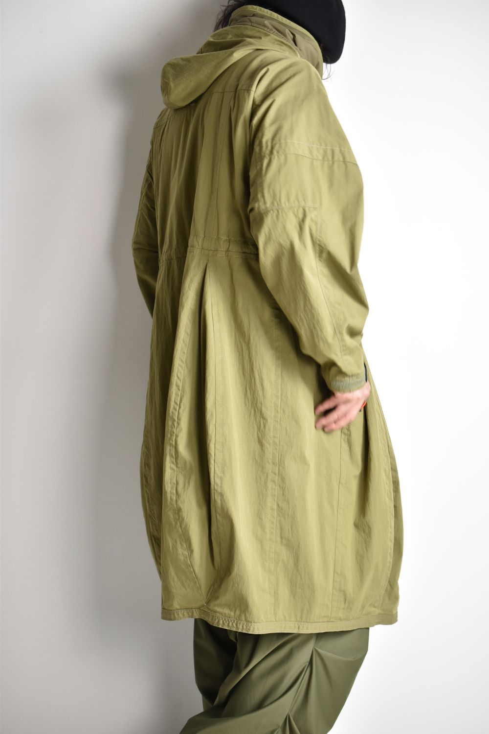 FLIGHT BALLOON WIDE LONG COAT c/#2 KHAKI