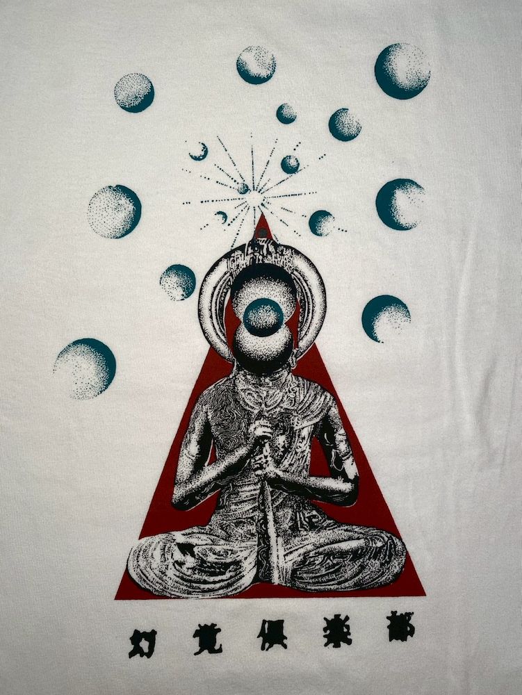 【受注生産】HALLUCINATION CLUB "ZATAI  T-shirts" WHITE  (satoshi ito)
