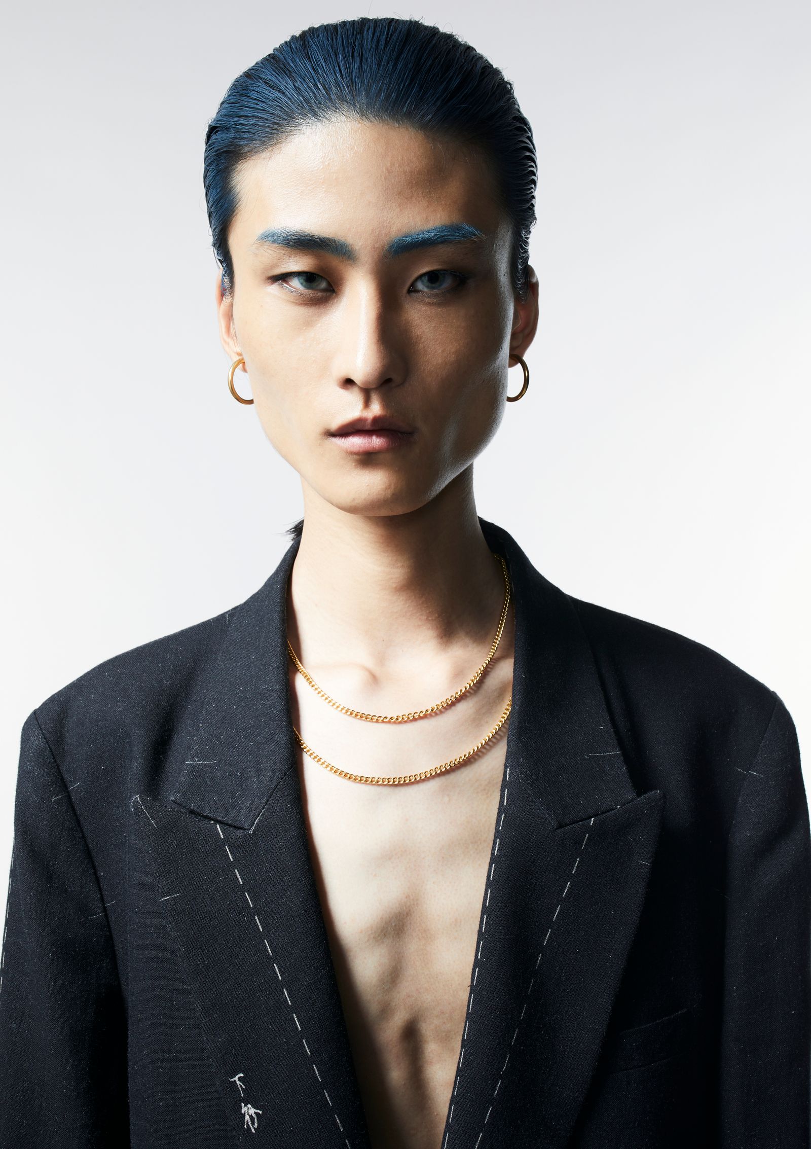 JAPONISM PATTERN JACKET / テーラードジャケット (BLACK,GRIGE)