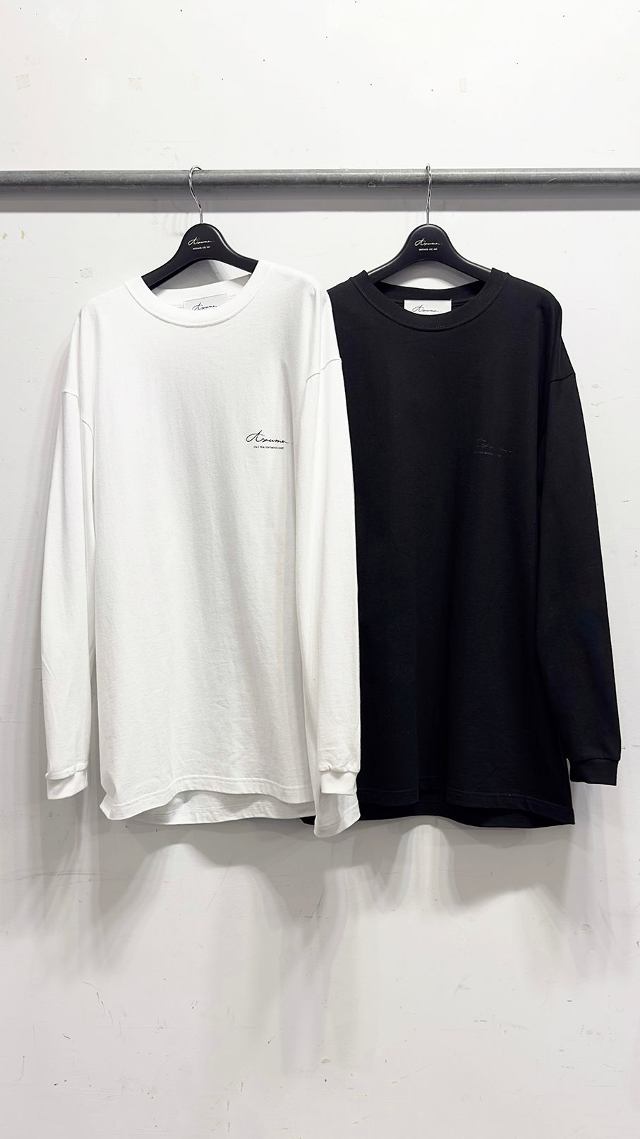 COFIFIN L/S T-SHIRT / グラフィック ロンT (Black, White)