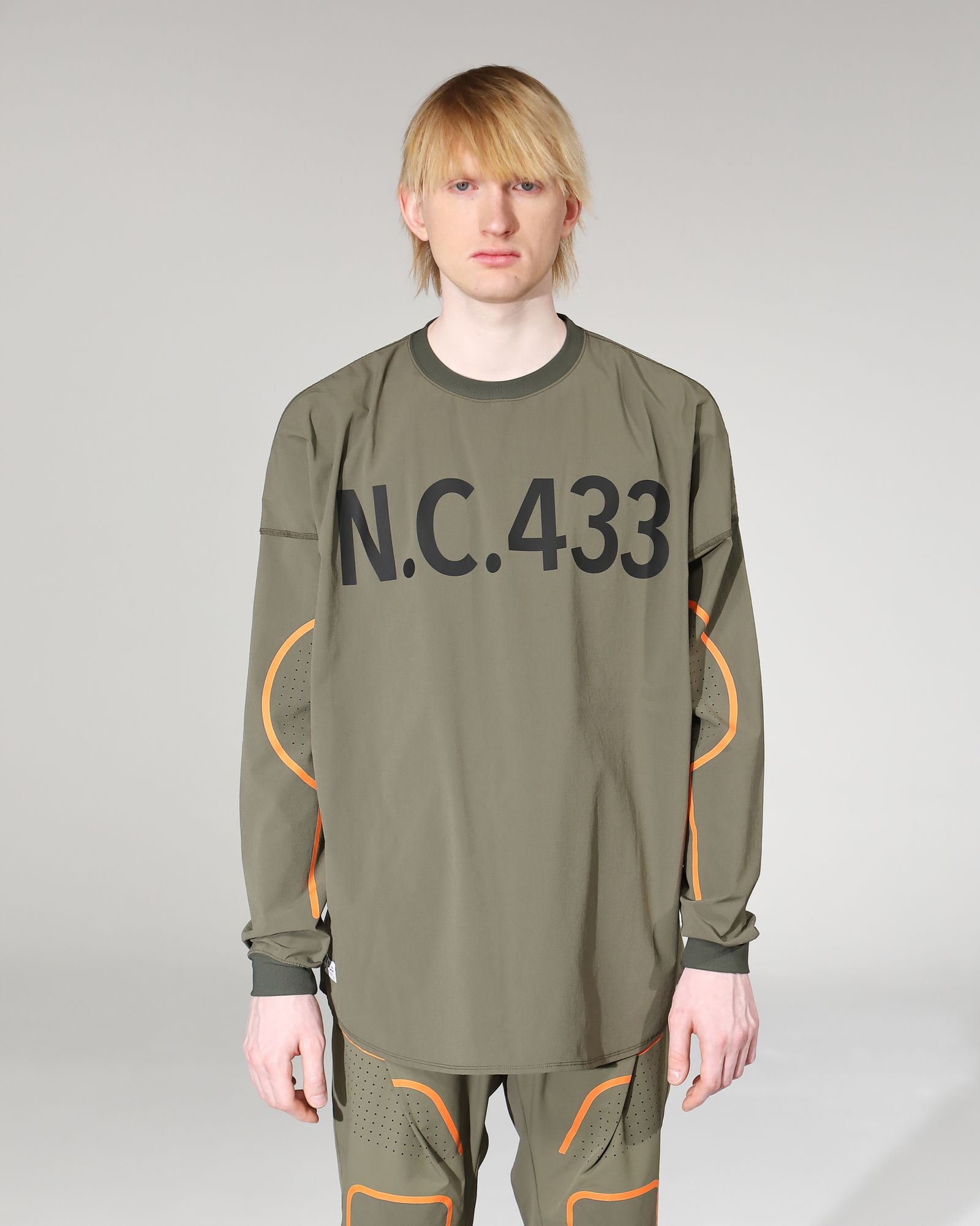 「予約商品」N.C.433 L-SLEEVE # c/ KHAKI