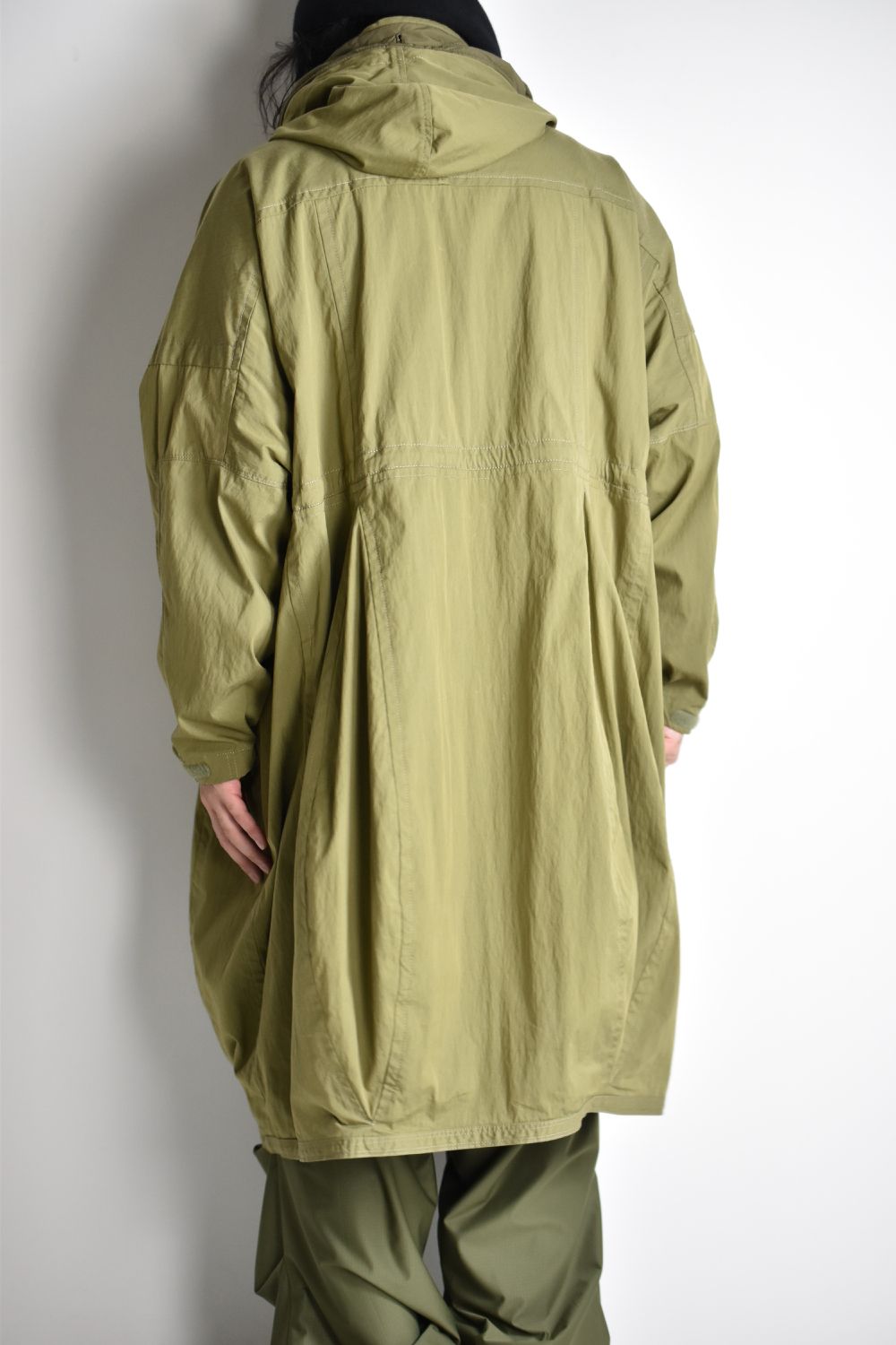 FLIGHT BALLOON WIDE LONG COAT c/#2 KHAKI