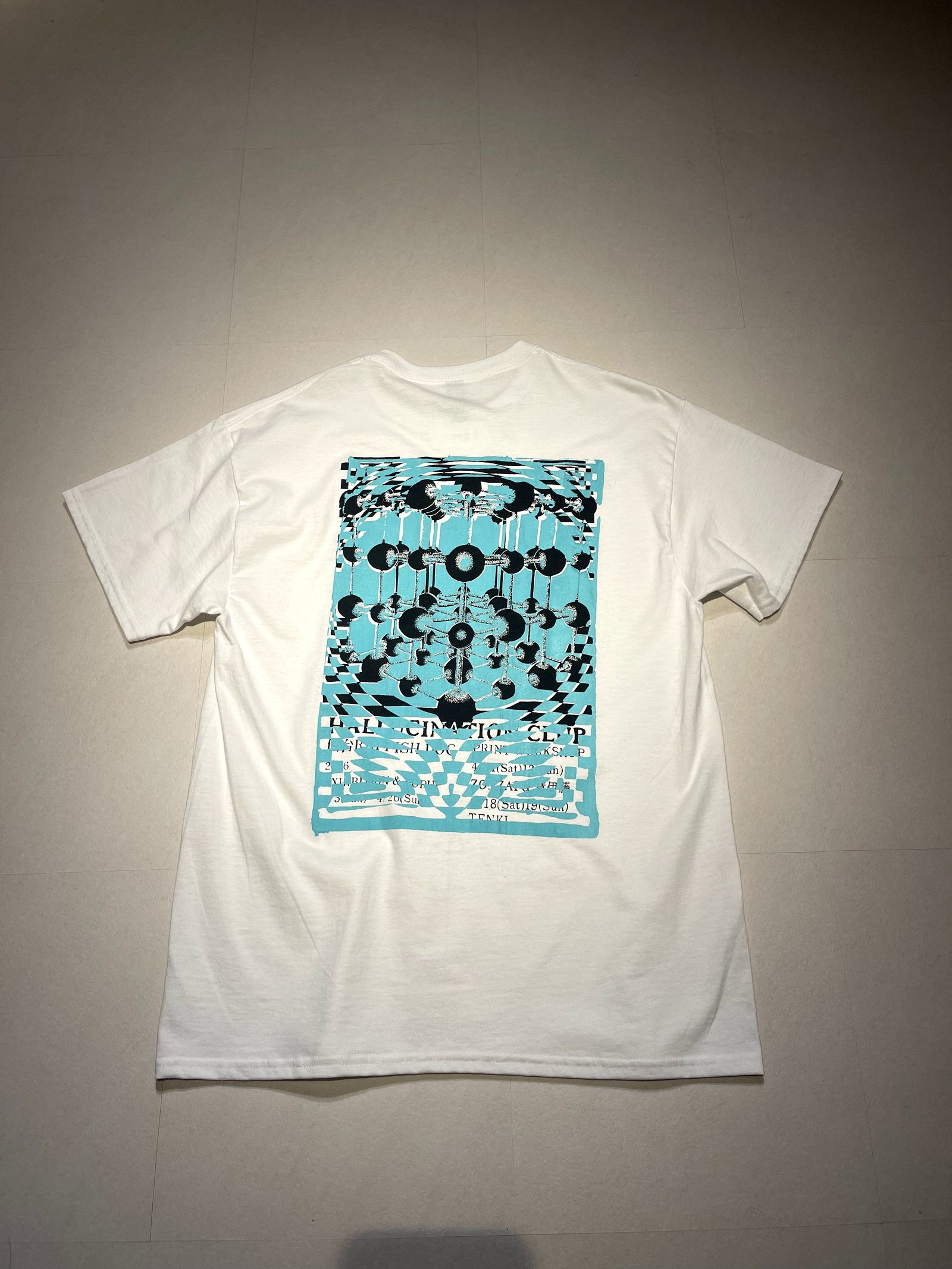 【一点もの】HALLUCINATION CLUB / Tシャツ 06 (ZONZAI, Satoshi Ito, TENKI)