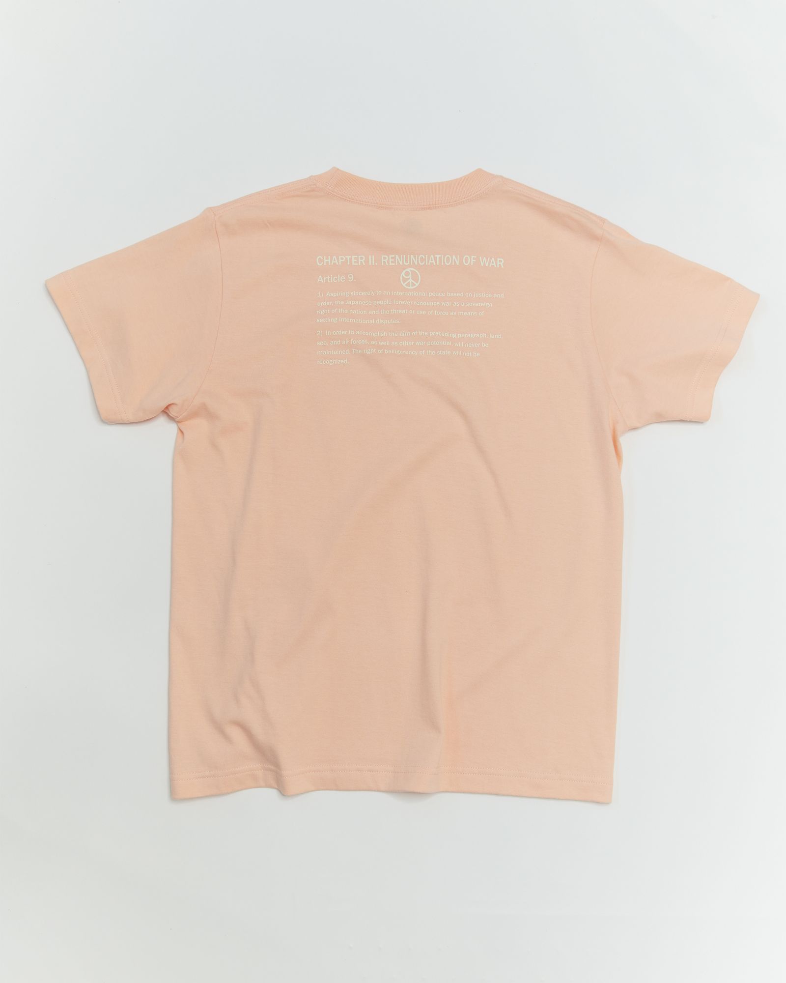 Hiroshima Denim ロゴTEE (APRICOT)