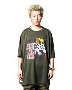 WHY x RATFACE WIDE DRY-TEE / col: KHAKI