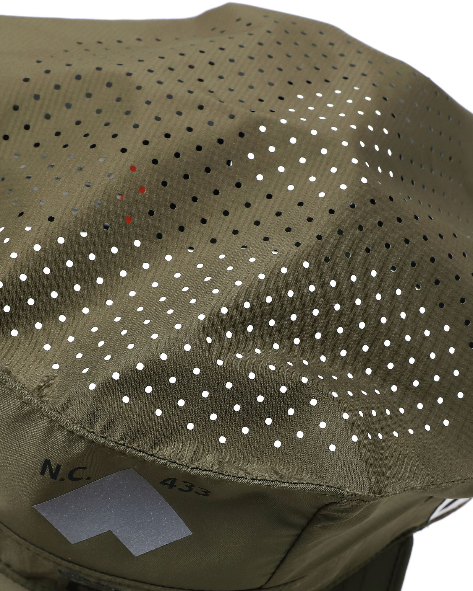 「予約商品」PUNCHING-HOLE BDU CAP # c/KHAKI