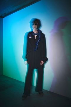 “YOREYORE” OVER SIZE SHIRT / ロングシャツ (BLACK,KHAKI,LIGHT GREY)