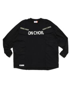 「予約商品」JUNGLE-FATIGUE WIDE SHIRTS # c/BLACK