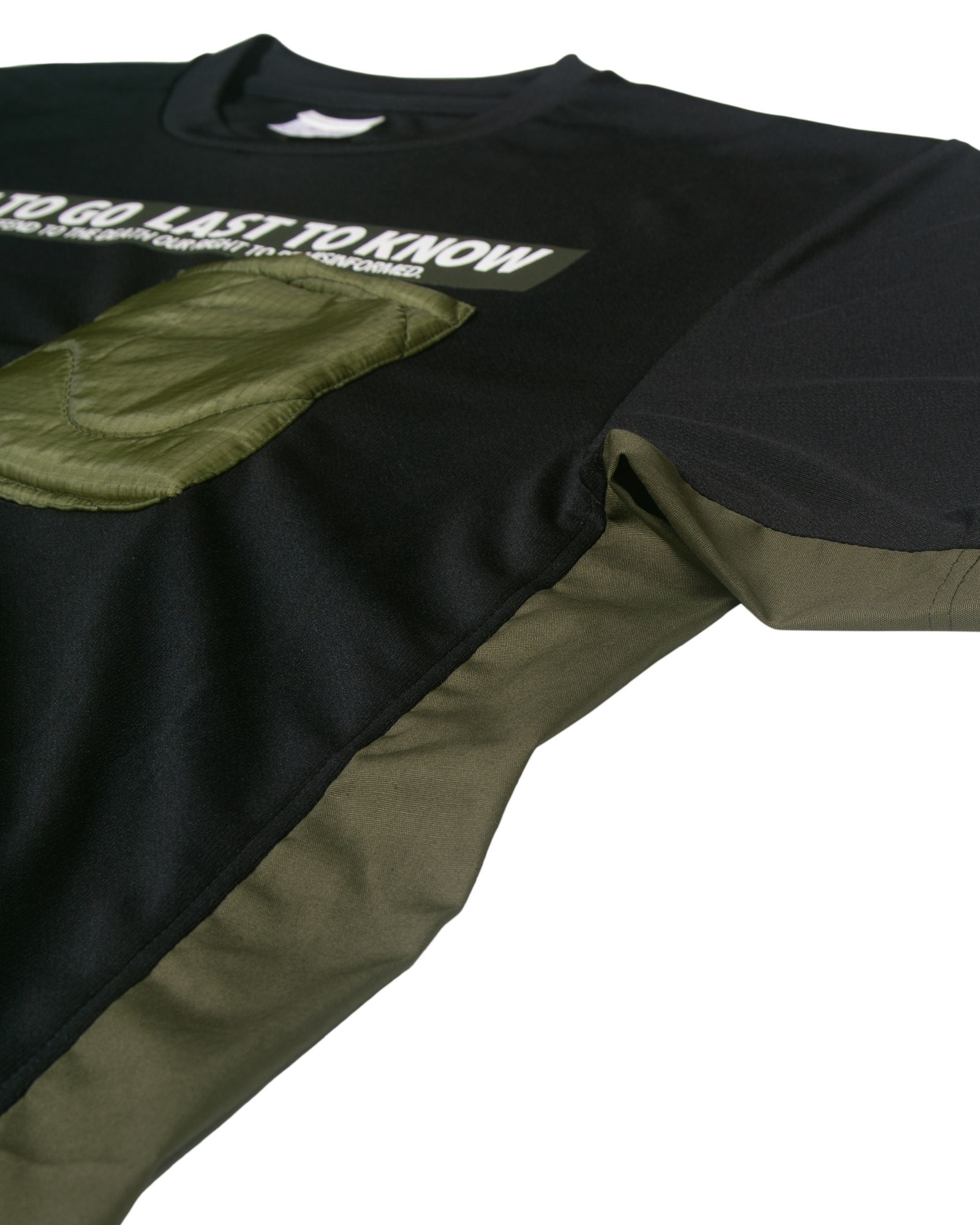 FTG-FTK POCKET WIDE DRY TEE / col: BLACK