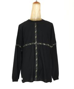 FLATSEAM LINE WIDE L-SLEEVE c/#1 BLACK