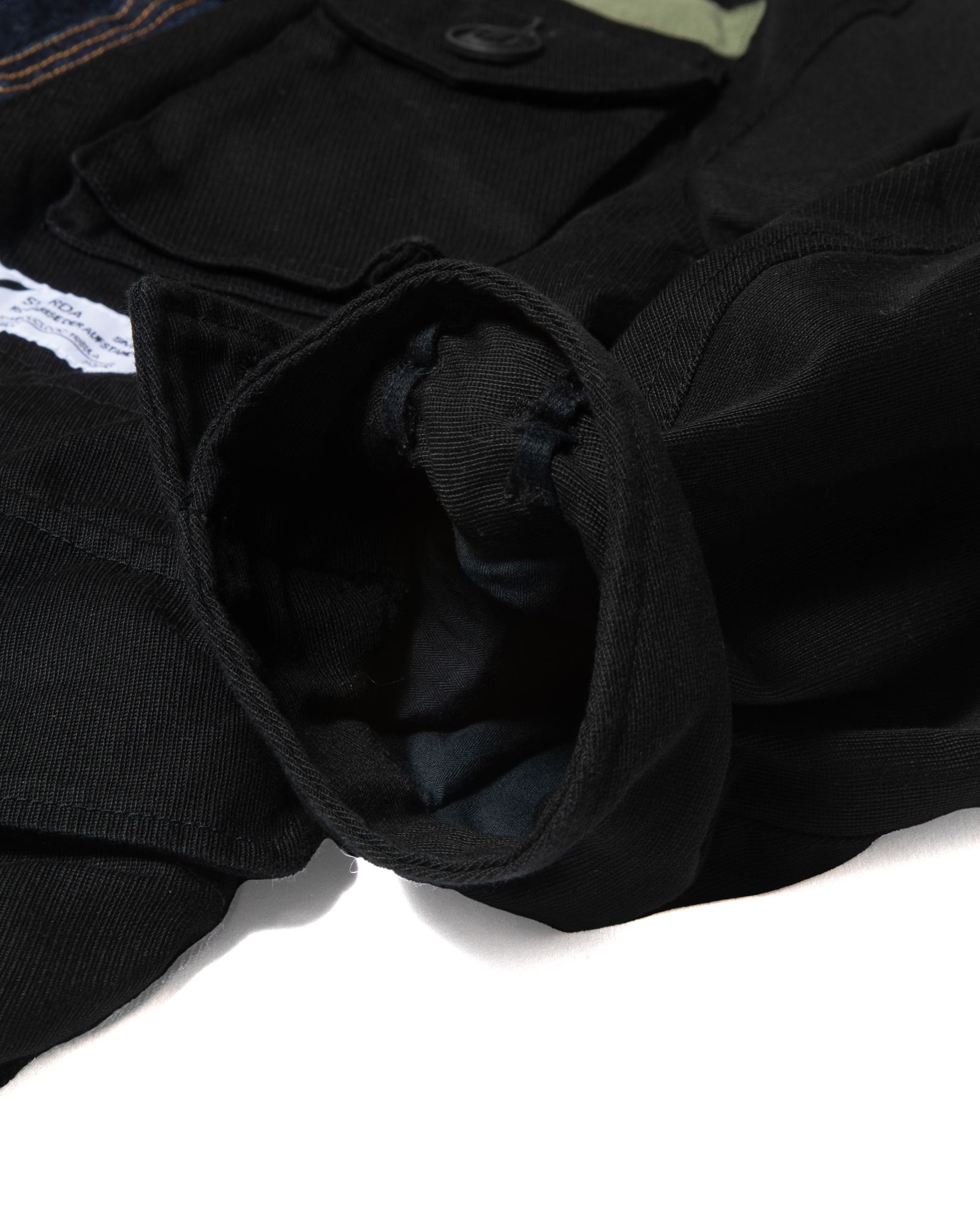 「予約商品」DENIM GS-MK2 COMBAT OVERSIZED JACKET / col: BLACK