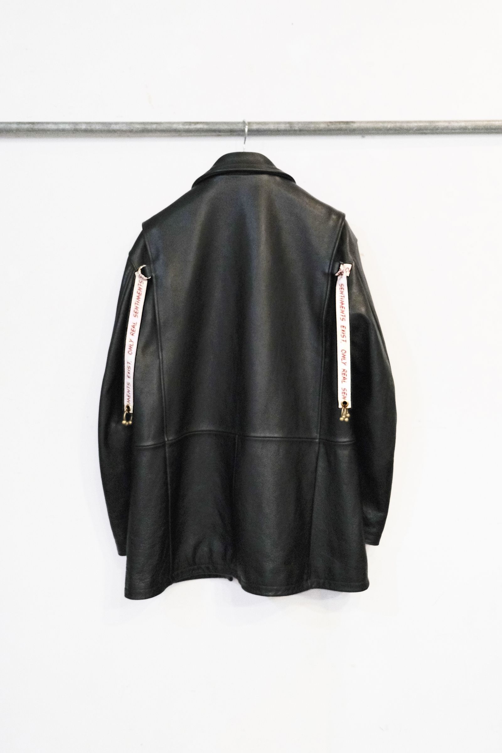 HAORI RIDERS JACKET / レザーハーフコート