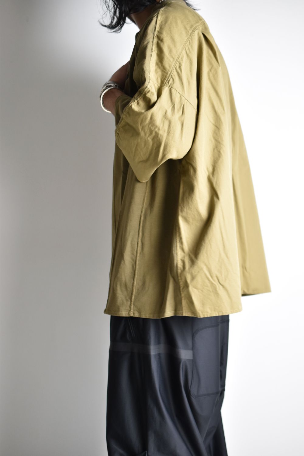 ARMED WIDE SHIRT c/#3 SAND