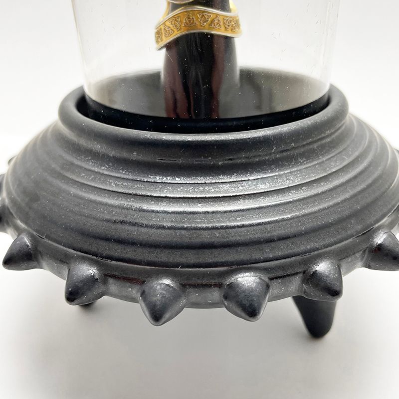 STUDS RING STAND (w/DOME) "BLACK" -陶器リングスタンド-