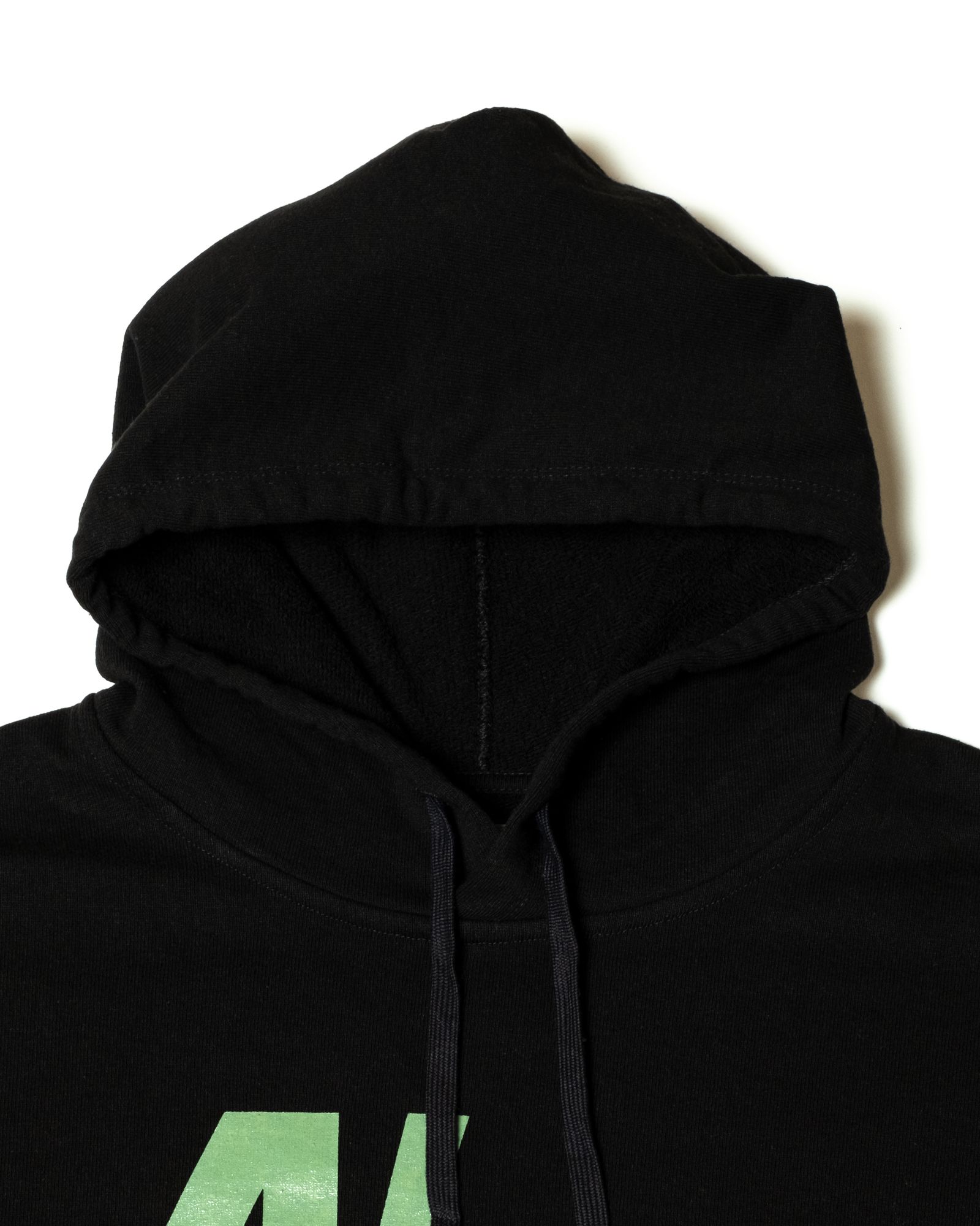 「予約商品」KANGAROO-POCKET WIDE JOGGER HOODIE / col: BLACK