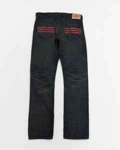 02 STRAIGHT VINTAGE BLACK