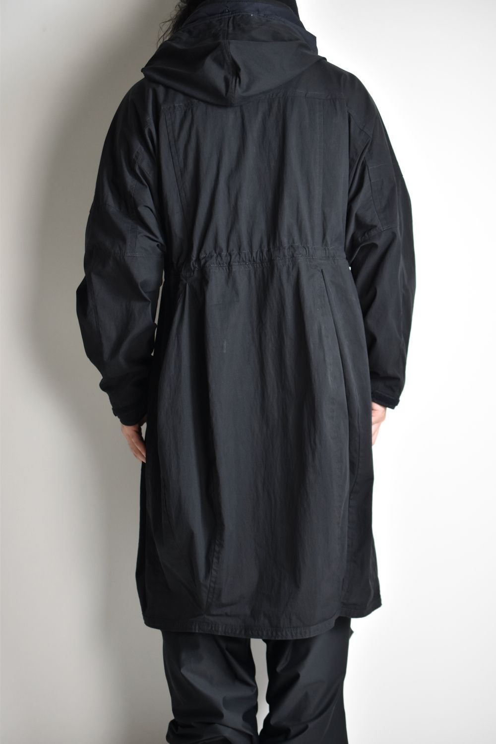 FLIGHT BALLOON WIDE LONG COAT c/#1 BLACK