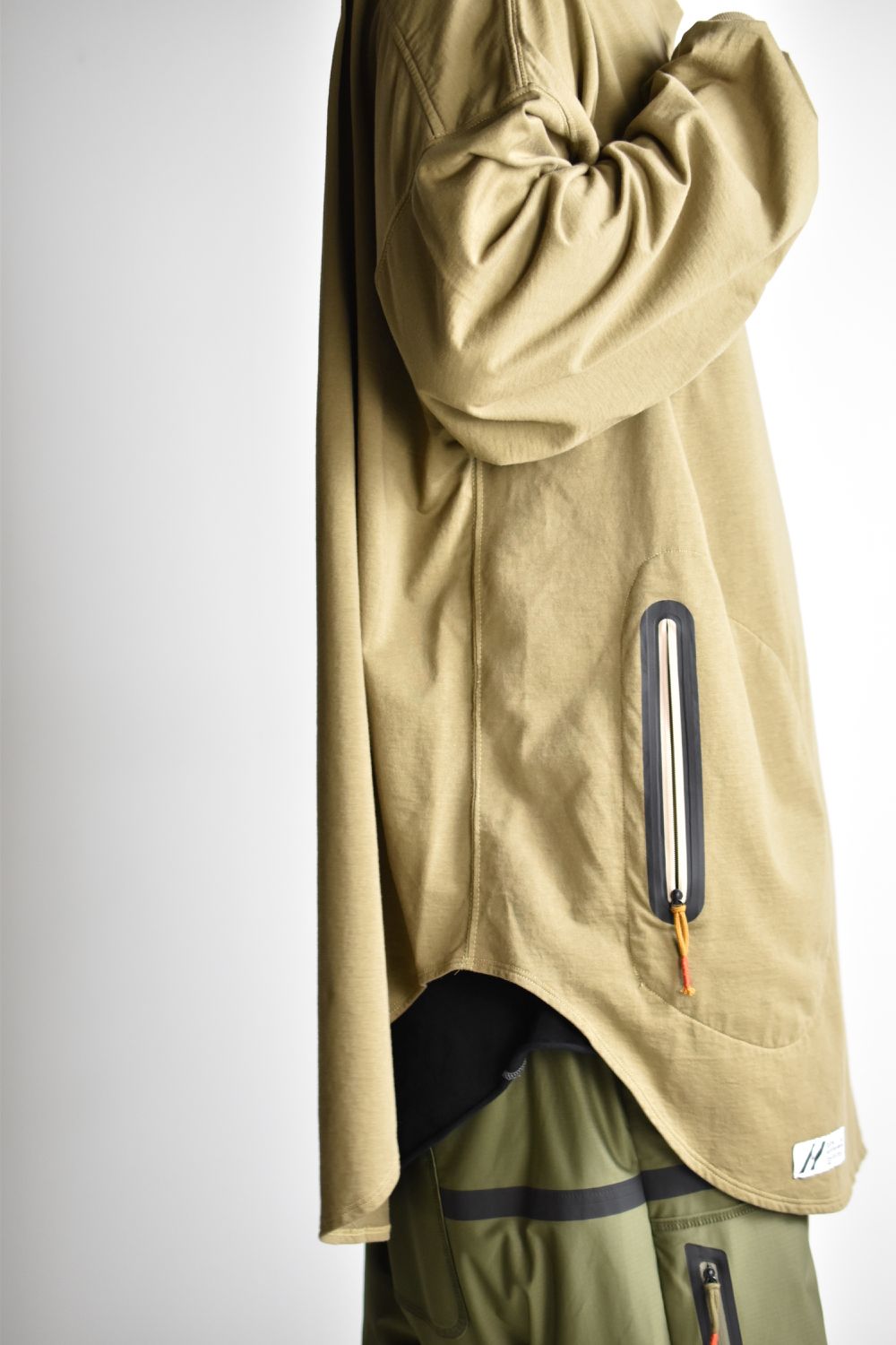 TOO BIG BAGGY NECK JERSEY c/#3 SAND