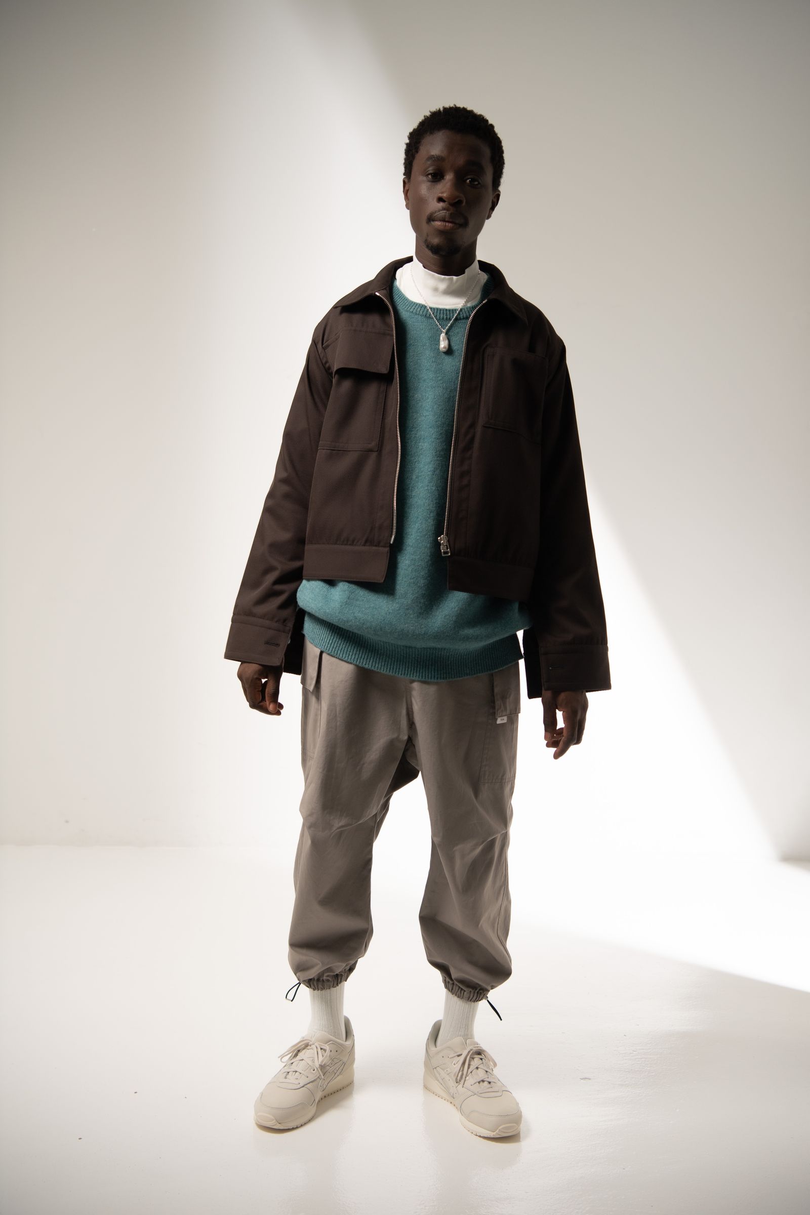 「予約商品」CREWNECK SWEATER (AQUA)