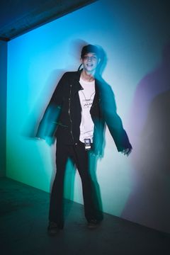 “YOREYORE” RIDER’S JACKET / コットンライダース (BLACK,KHAKI,LIGHT GREY)