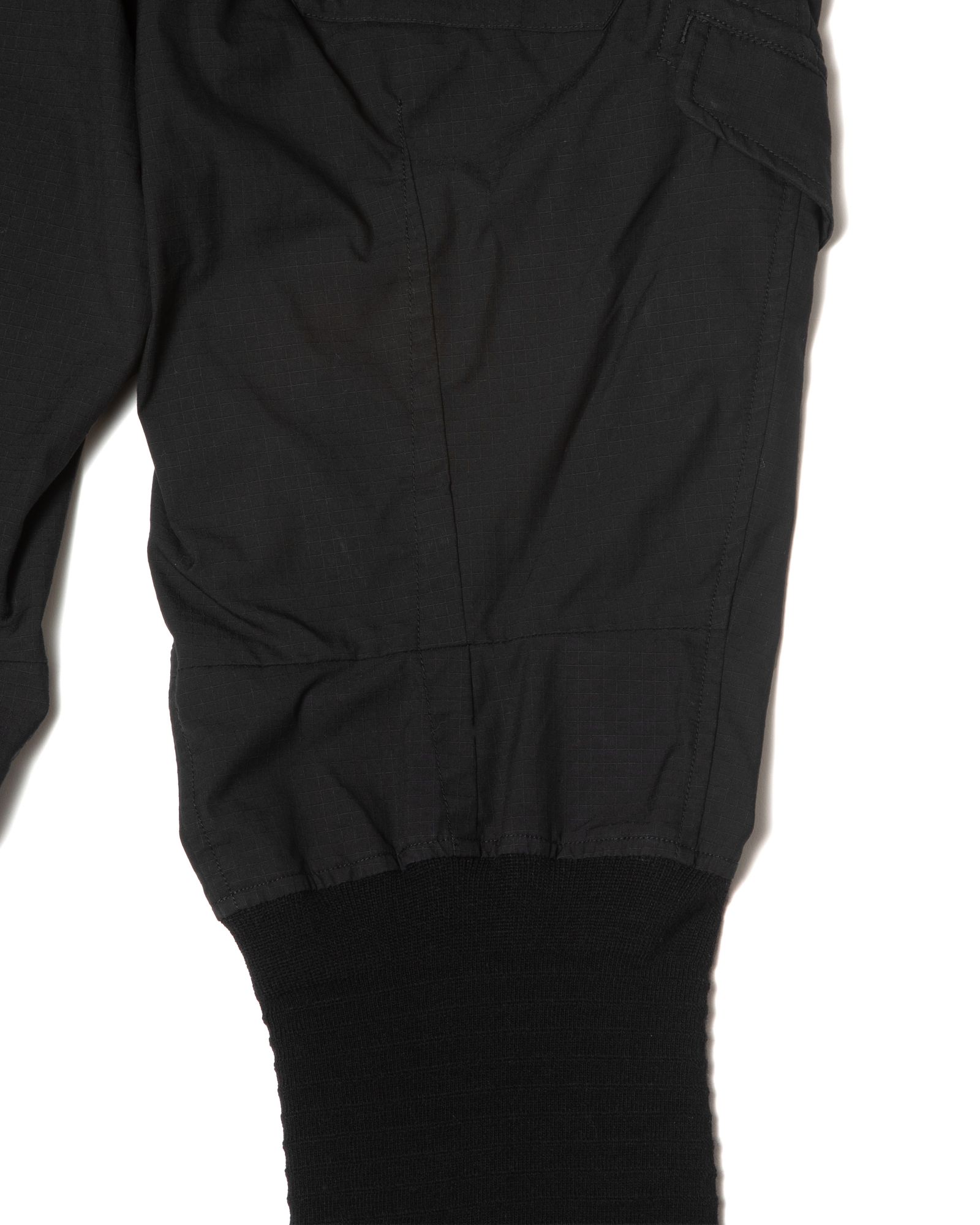 CHANNEL FLIGHT LOWER-LEG WARMER PANTS / col: BLACK