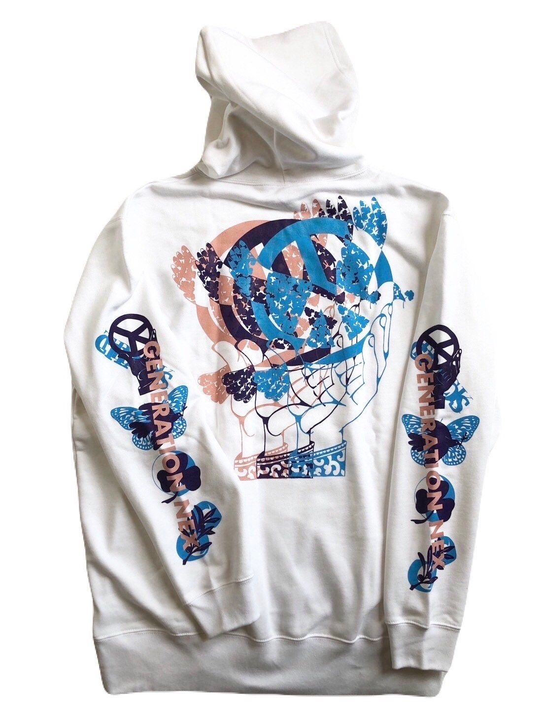 「予約商品」clockwork peace symbol 【hoodie】05