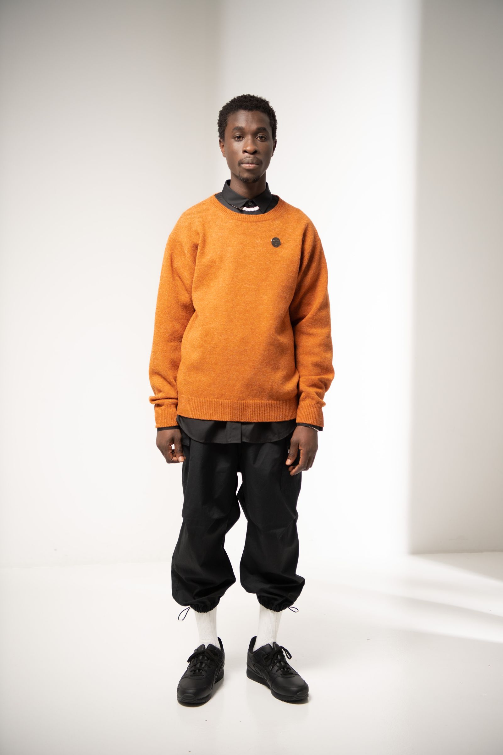 「予約商品」CREWNECK SWEATER (CARROT)