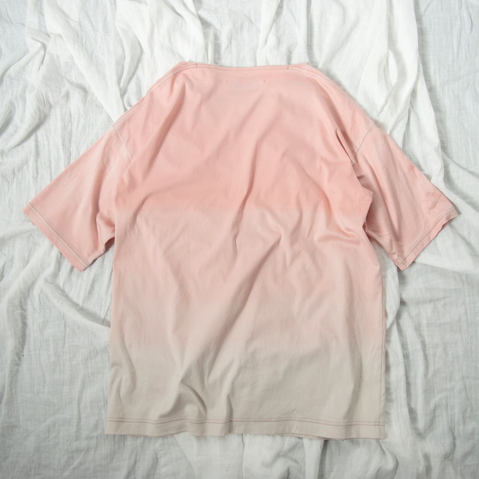 「予約商品」HAND GRADATION T-SHIRT (PINK)