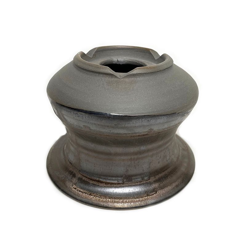 CONSTRICTION POT(M)   -陶器鉢-