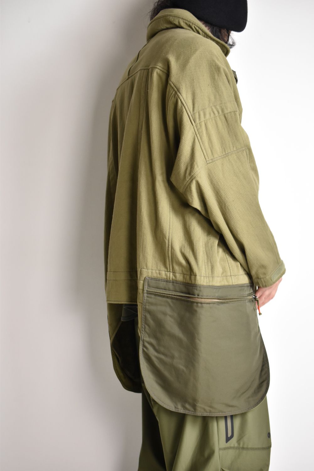 AIRBORNE SMOCK JUMP WIDE JACKET c/#2 KHAKI