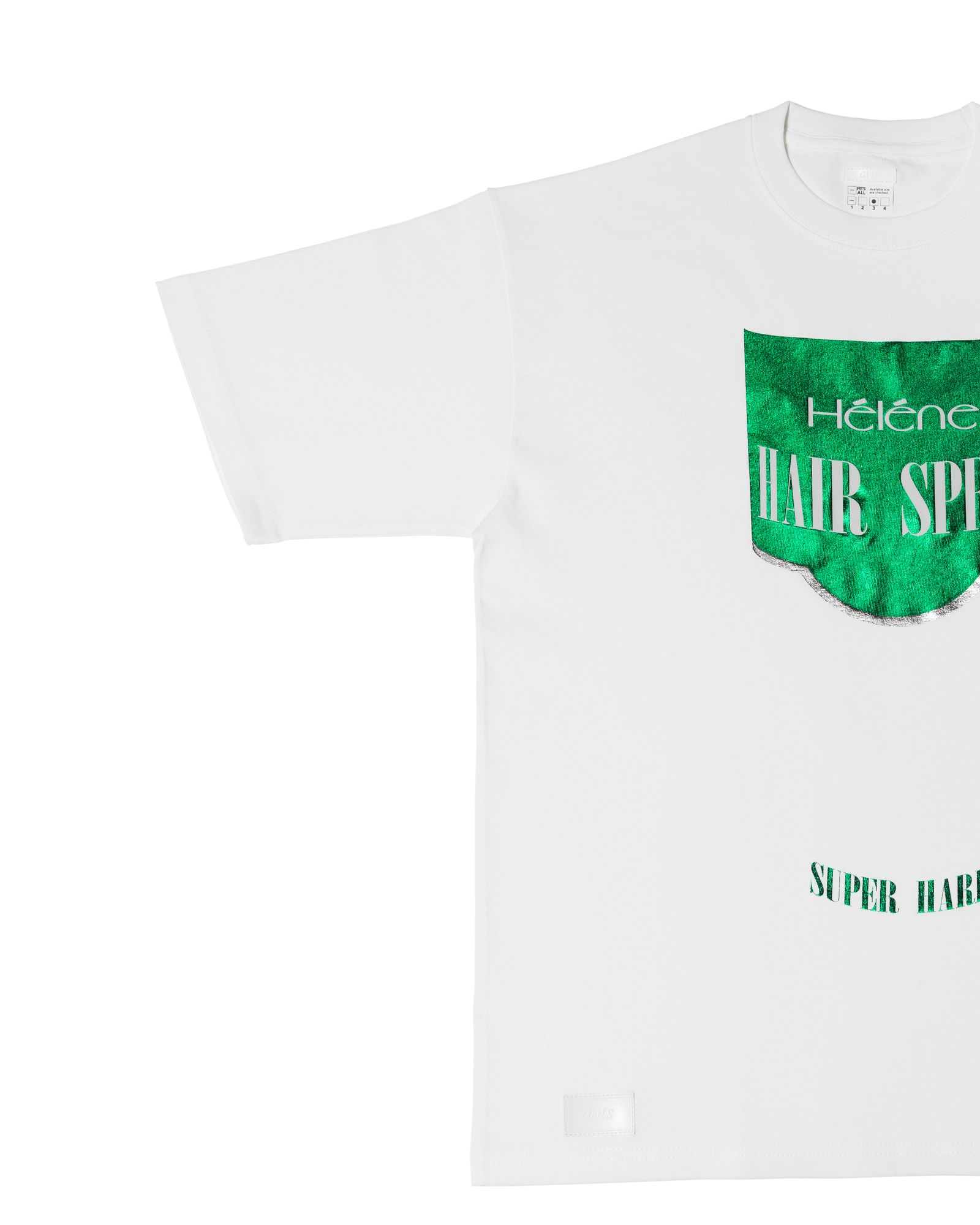 DAIEI-SPRAY BIG WIDE TEE_9.1oz Magnum Weigh / col: WHITE