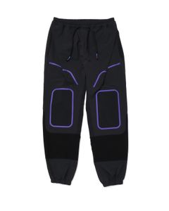 「予約商品」ONE-PLEATS NYLON PANTS # c/BLACK