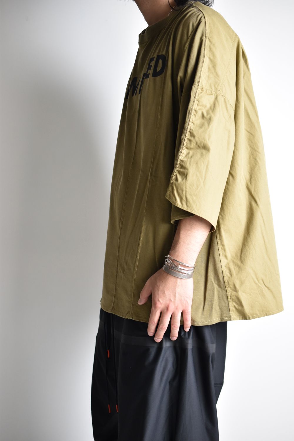 ARMED WIDE SHIRT c/#3 SAND