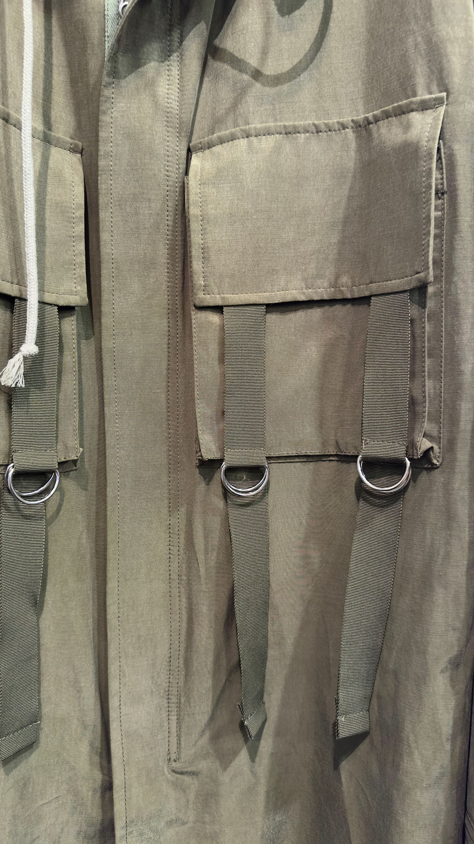 MILITARY DOCKING HOOD SHIRT / ミリタリーシャツ (BLACK,KHAKI)