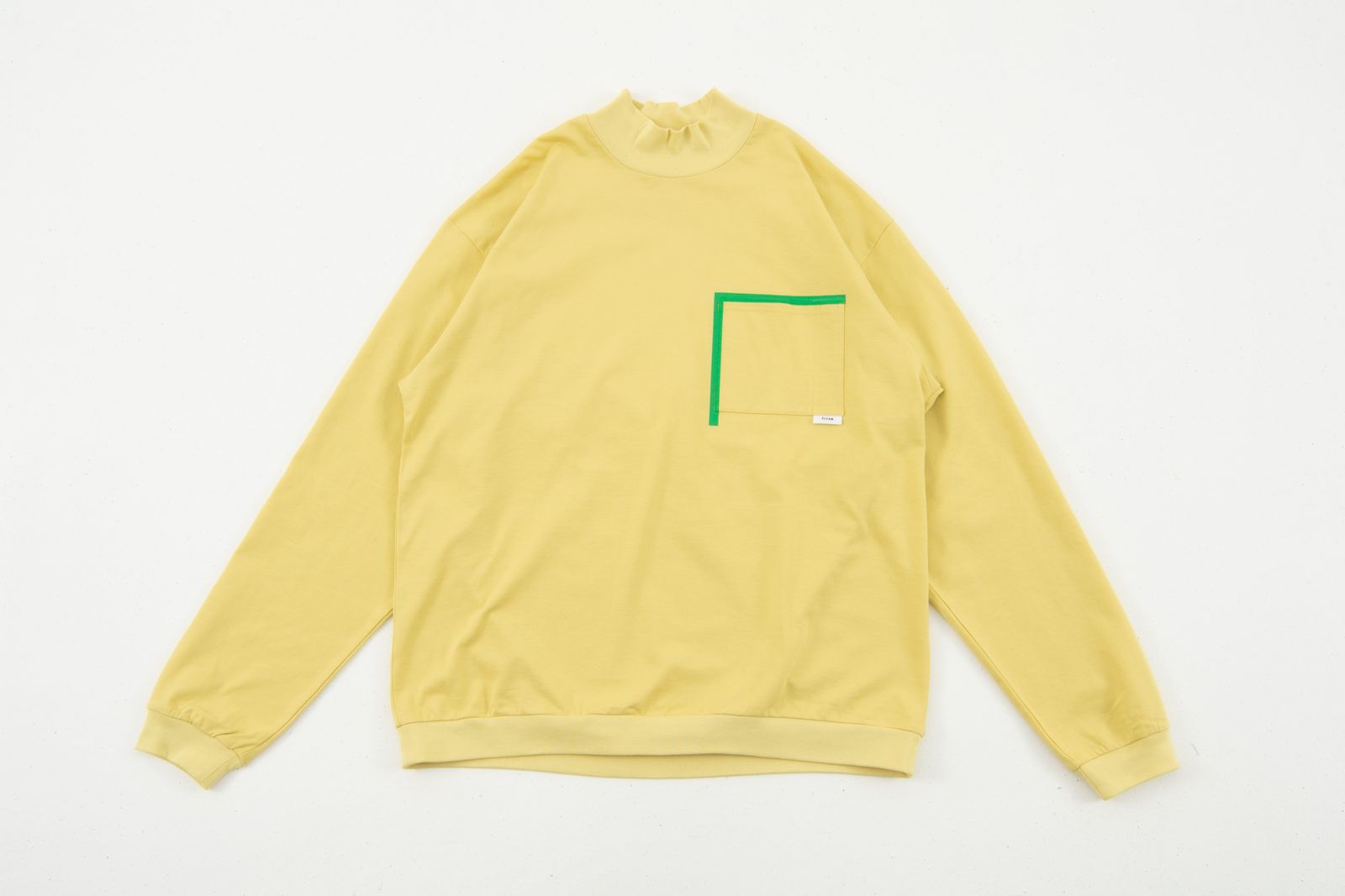 「予約商品」GRID MARKED T-SHIRT (LEMON)