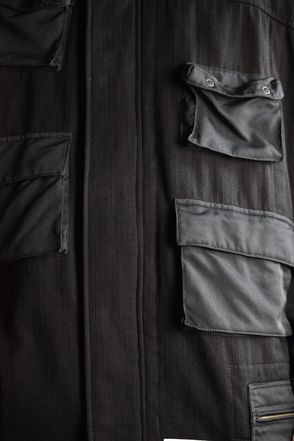 AIRBORNE SMOCK JUMP WIDE JACKET c/#1 BLACK