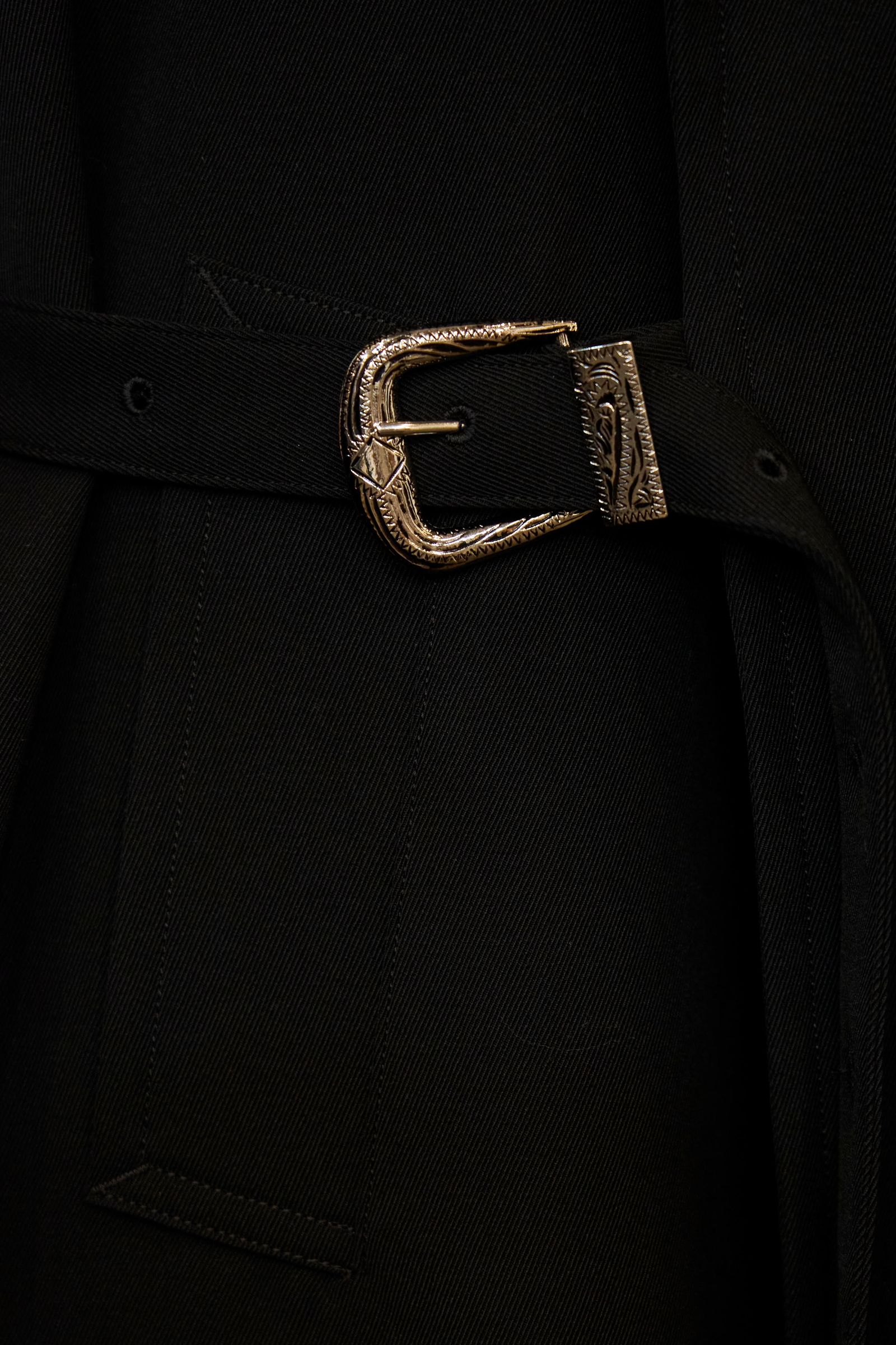 WESTERN TIELOCKEN-COAT(BLACK)