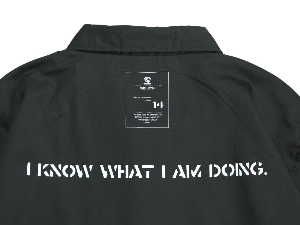 SIBLETH - 【OFFICIAL BOOTLEG CTLG 14】-“PY” COACH JACKET- | HAZE