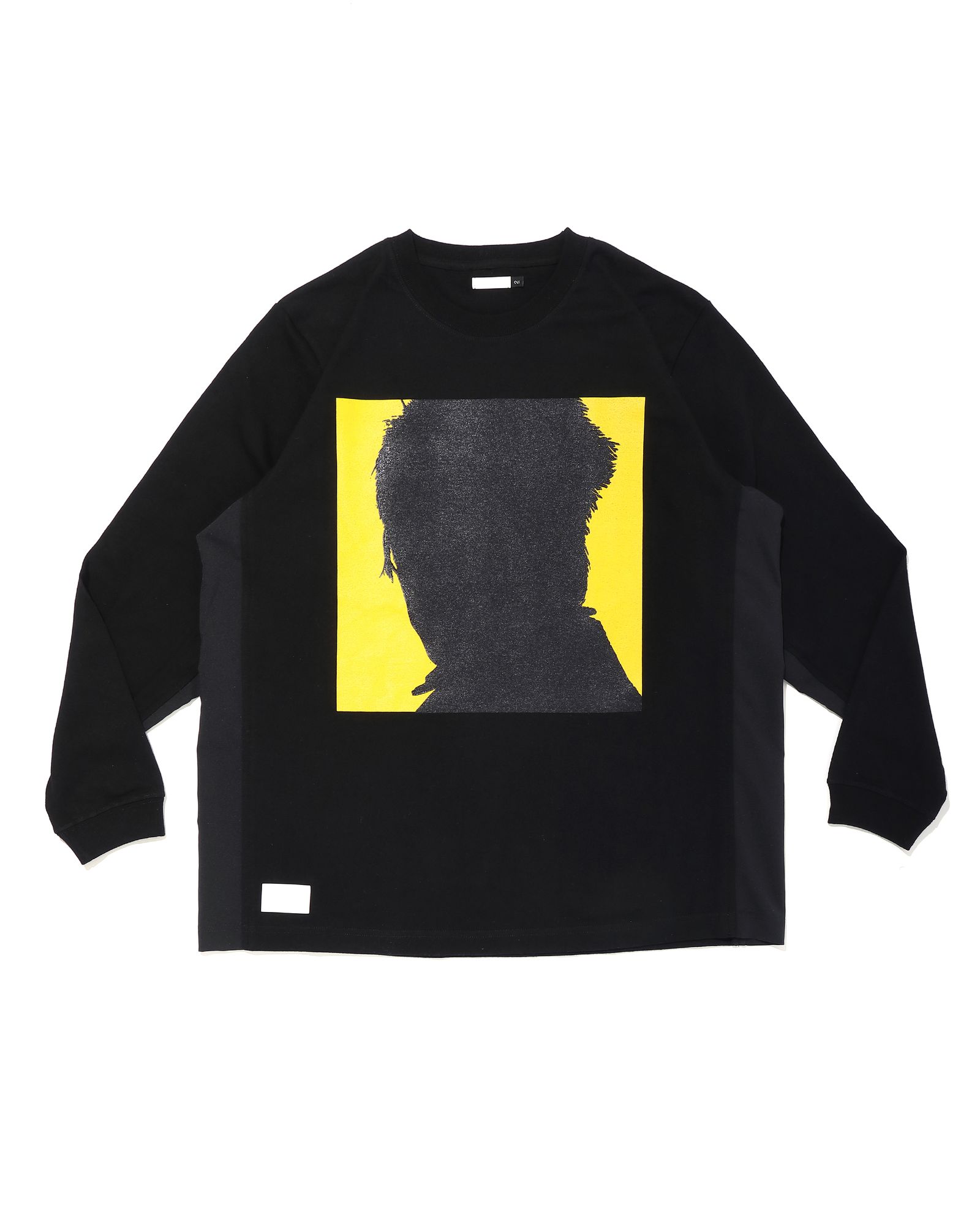 INU SCREEN WIDE L-SLEEVE TEE  (BLACK)