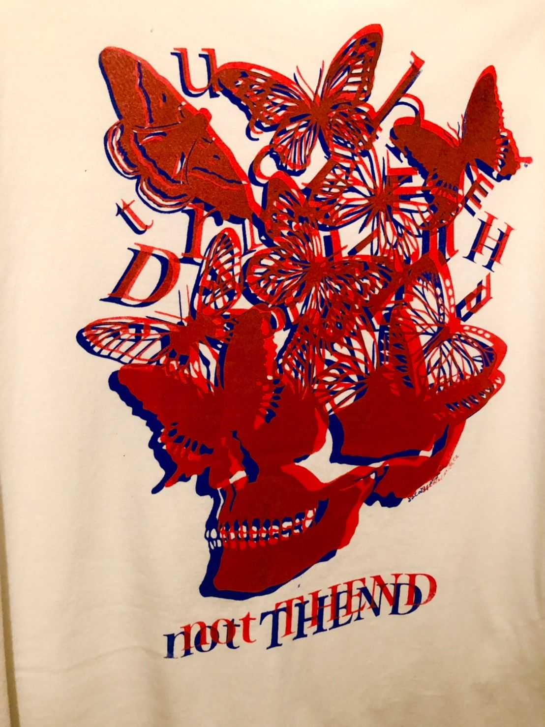 「予約商品」not THEND T-shirt 03