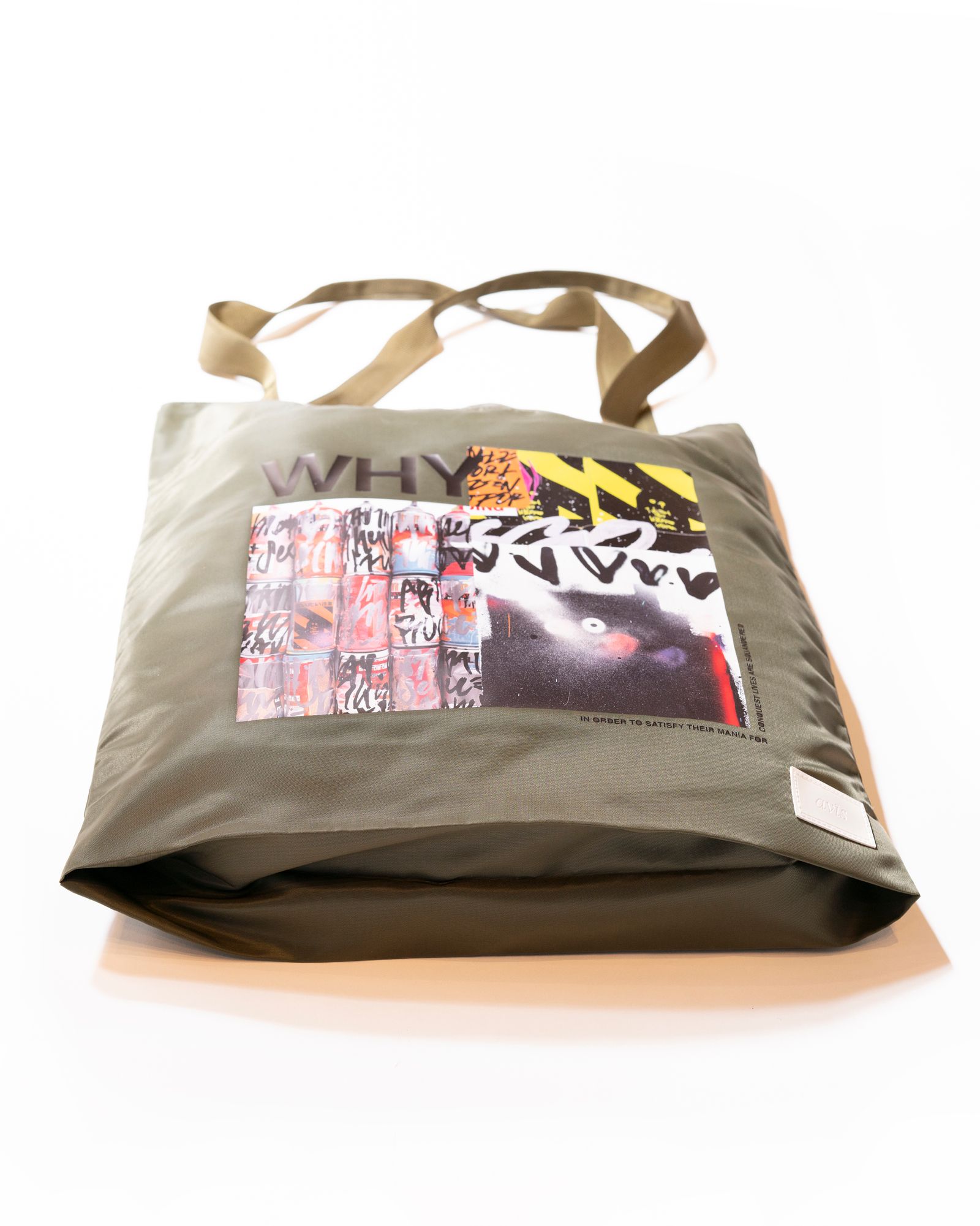 WHY x RATFACE LP TOTE BAG / col: OD
