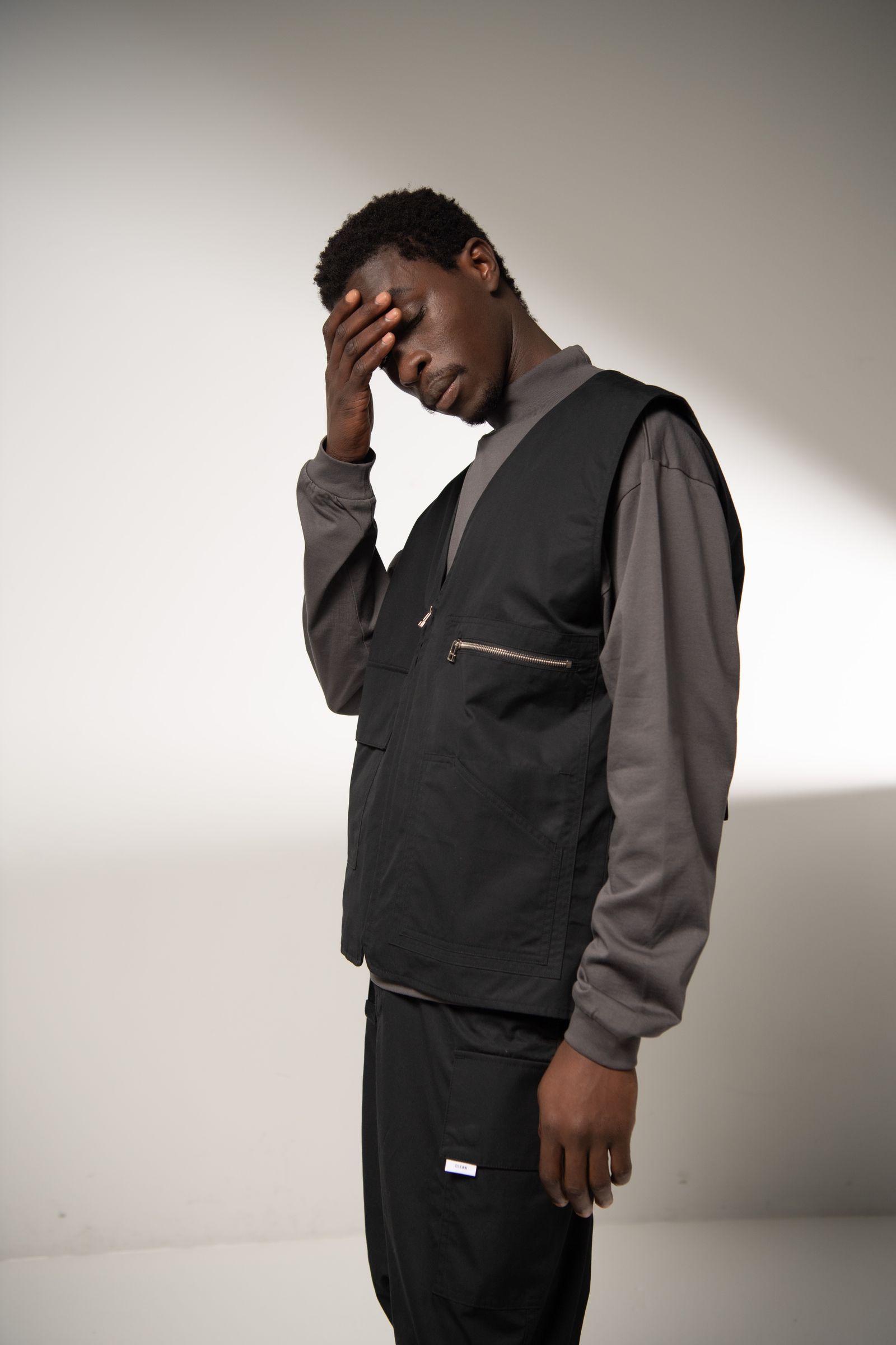 「予約商品」NOT FIELD VEST (BLACK)