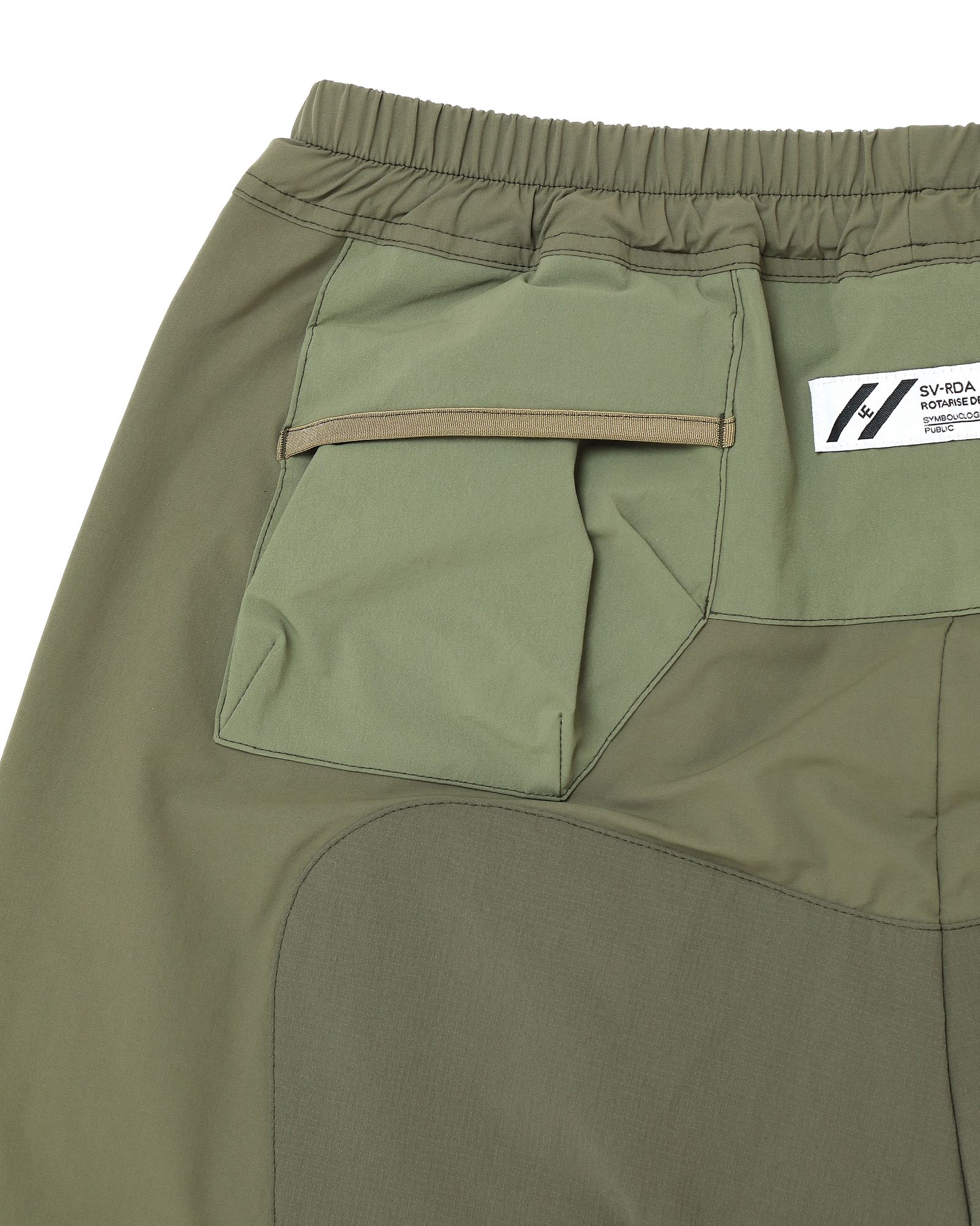 「予約商品」ONE-PLEATS NYLON PANTS # c/KHAKI